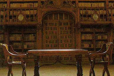 Biblioteca en la Universidad Vieja